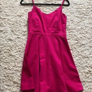 Beautiful pink cocktail dress by joie
